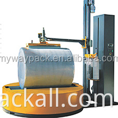 Owijarka do palet z wagą Elektryczny automatyczny gramofon z pre-stretch PE Folia stretch Owijarka do palet